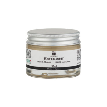 exfoliant prune et chanvre