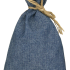 Pochette cadeau en jean 15,5 x 22 cm