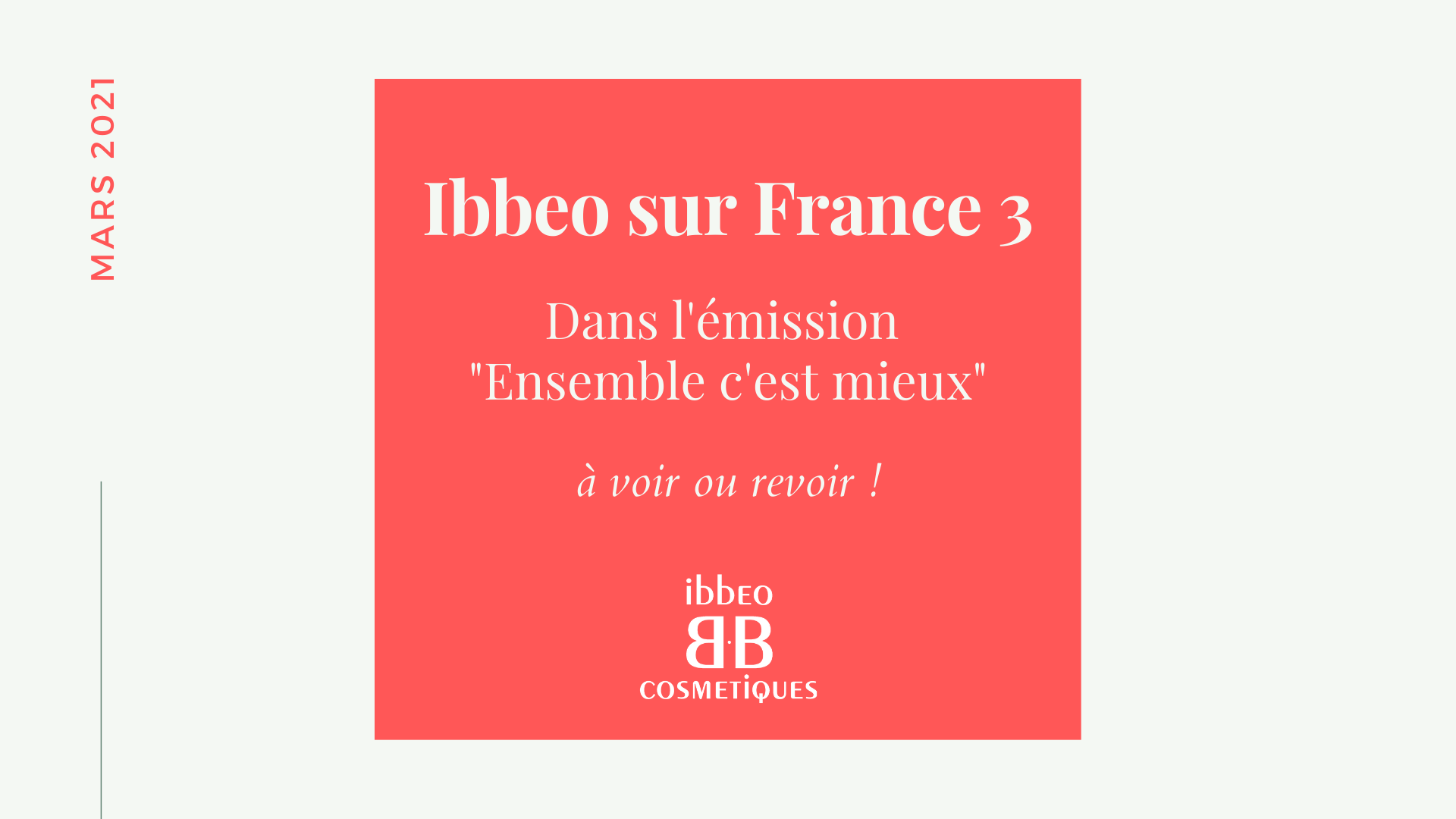 Ibbeo sur france 3