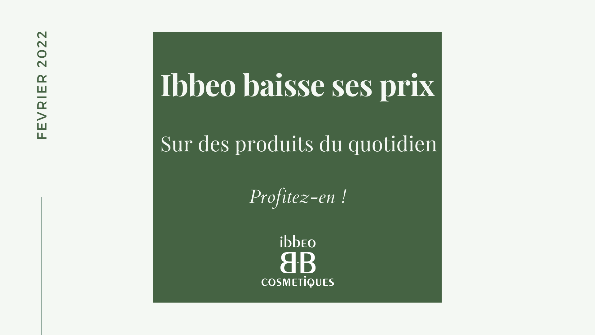 ibbeo baisse ses prix