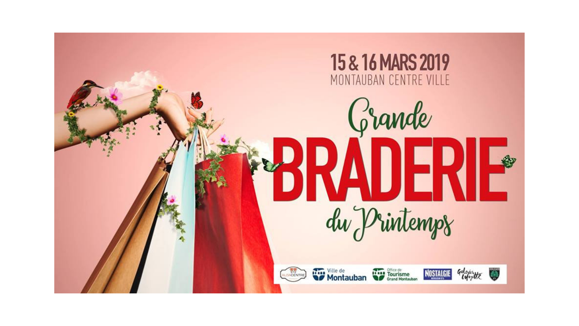 Grande Braderie de Printemps, Montauban centre ville